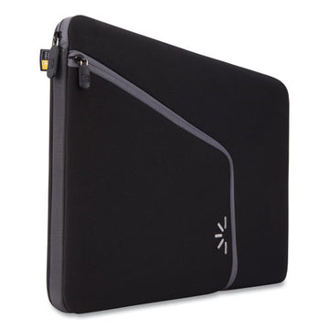 Case Logic® Roo 13.3" Laptop Sleeve, 13.5 X 1.75 X 10.25, Neoprene, Black freeshipping - TVN Wholesale
